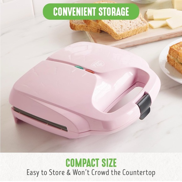 ProElectricNonstickEasyIndicatorLight PFAS-Free PaniniPressGrill&Sandwich Maker - Picture 9 of 11